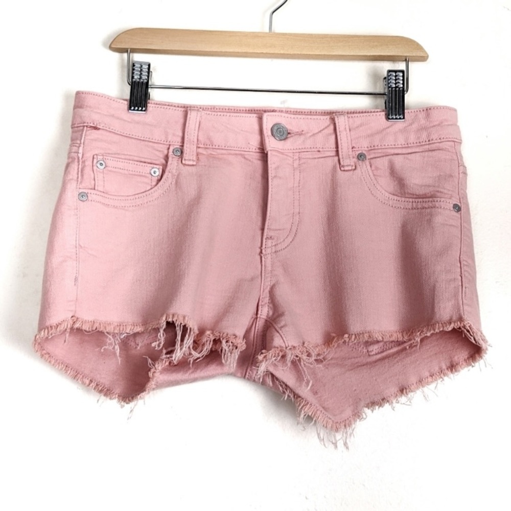 Aritzia Talula The OC Cut-Off Denim Shorts
